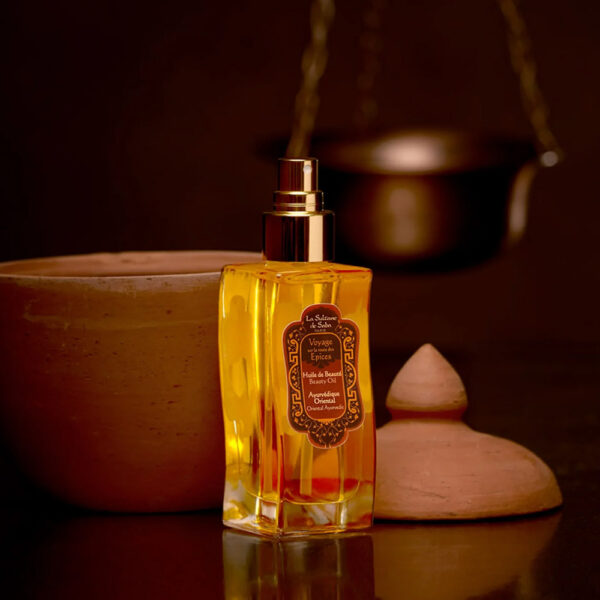 Beauty Oil - Oriental Ayurvedic Amber Vanilla Patchouli - Journey to the spices route by La Sultane de Saba